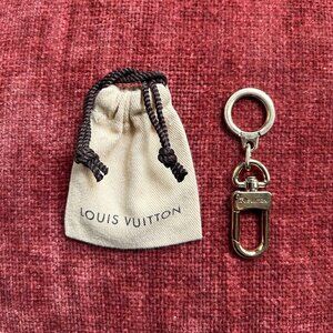 LOUIS VUITTON Charm Keyholder Key Ring Anneau Cles Gold